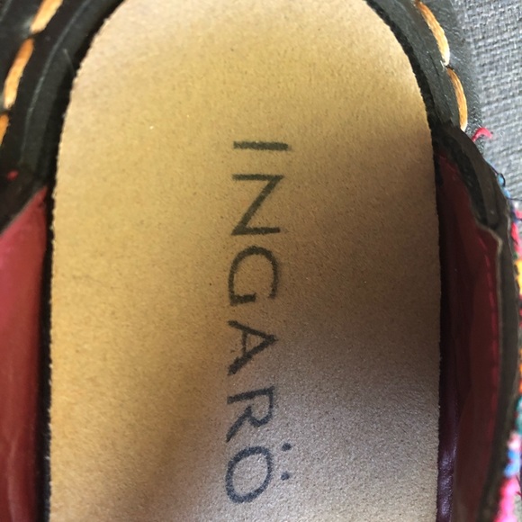 🌈🌾 Multicolored thread INGARÖ Clogs - Picture 7 of 8